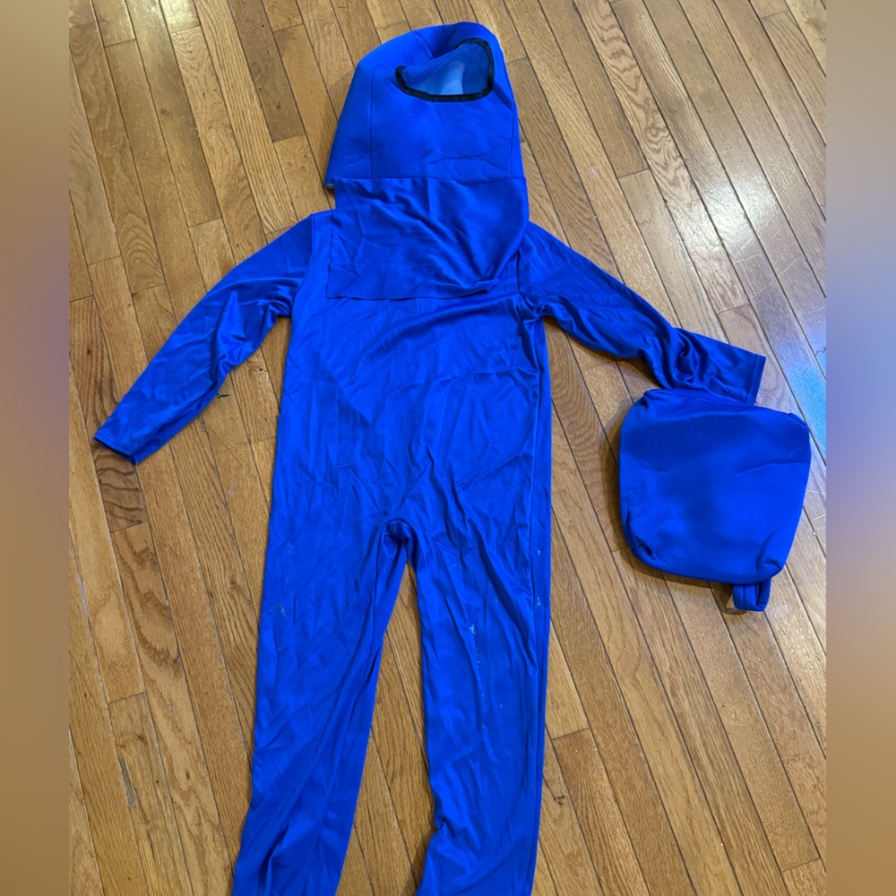 Boys blue among us Halloween costume